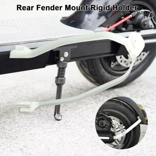 Rear Fender Mount Rigid Holder Electric Scooter Rear Fender Bracket Luminous Rear Fender Mount for Xiaomi M365