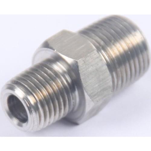 LTWFITTING Class 3000 Stainless Steel 316 Pipe Hex Reducing Nipple Fitting 3/8" x 1/4" Male NPT