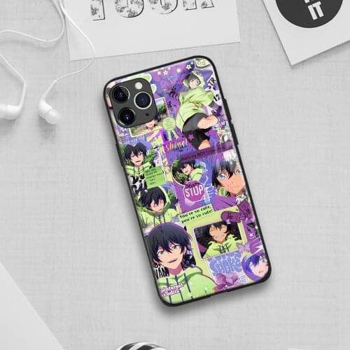 Miya Chinen SK8 the Infinity anime Soft Silicone Glass Phone Case for IPhone SE 6s 7 8 Plus X Xr Xs 11 12 Mini Pro Max Samsung