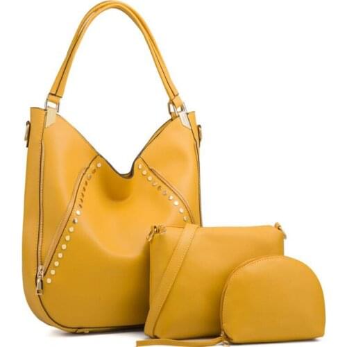 Fashion Bag Picture-in-the-mother Bag High Quality Three-piece Handbag Diagonal Hand Bag Large Capacity Composite Bag sac a main