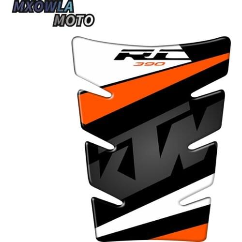 Motorcycle 3D Duke Logo Orange Tank Cover Pad Protector Sticker Decal For Duke 125 200 390 690 990 1290 NEW