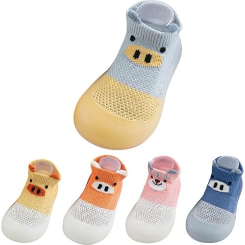 Baby Boys Girls Sock Shoes Autumn Children Toddler Baby Girls Boys Cartoon Slipper Socks Soft Shoes Prewalker обувь для малышей