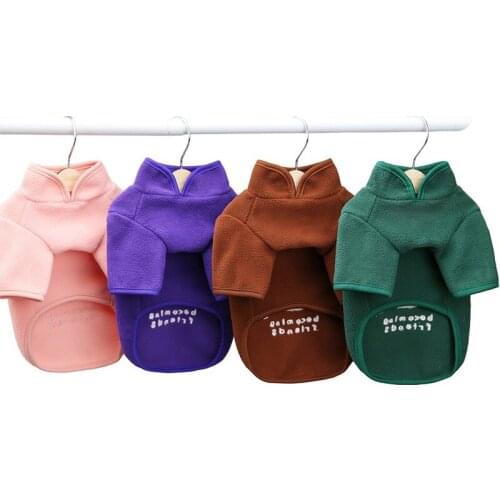 Cheap Pet Clothes Winter Dog Hoodies Cat Puppy Coat Outfit Yorkies Bichon Poodle Pomeranian Maltese Schnauzer Dog Clothing Shirt