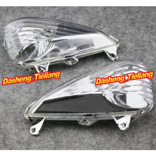 Motorcycle Front Turn Signals Indicator Lamp Blinker Lens Cover for Honda CBF600S VARADERO 1000 2004-2016Clear