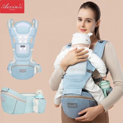 Portable Baby Sling Hip Seat Carrier 0-36M Waist Stool Newborns Ergonomic Comfortable Backpack Front Facing Pouch Wrap Carriers
