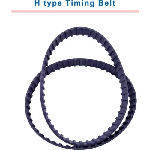 H type timing belt model-290H/295H/300H/305H/310H/315H/320H/325H trapezoid teeth belt teeth pitch 12.7 mm width 25/30 mm