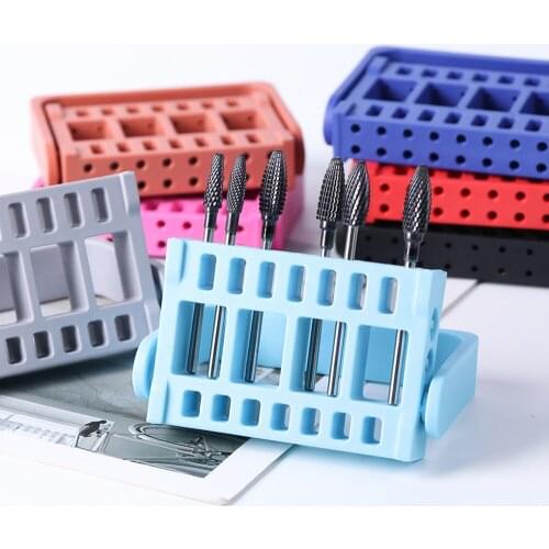 16 Hole Folding Nail Polishing Head Bracket Nail Tools Nail Polishing Machine Electric Polishing Machine Polishing Accessories