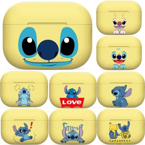 Stitch Jumba Jookiba Silicone Case For AirPods Pro 3 Case Cover Coque Wireless Bluetooth Headphones Cover On AirPods Pro Funda c