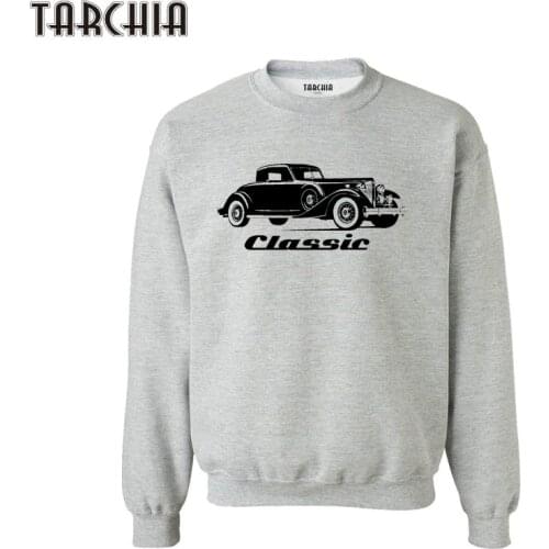 TARCHIA 2021 Car Classic Pullover Hoodies Sweatshirt Personalized Men Boy Casual Parental Survetement Homme Male Fashion