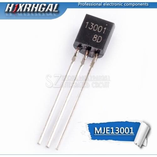 1pcs MJE13001 TO-92 13001 TO92 E13001 triode transistor