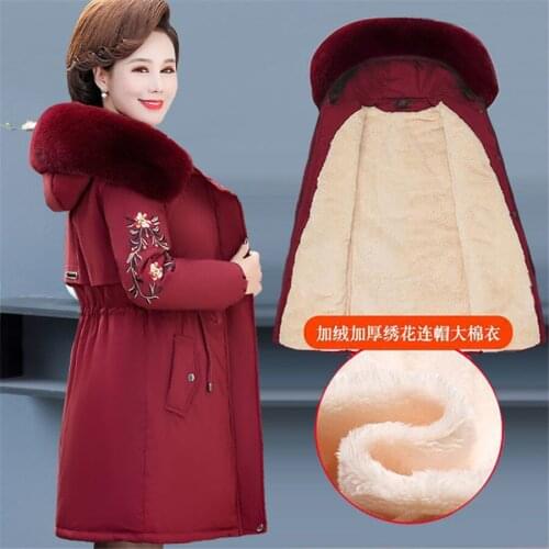 5XL New Women Long Coat Autumn Winter Warm Velvet Thicken Faux Fur Coats Parka Female Solid Big Pocket Jacket Outwear