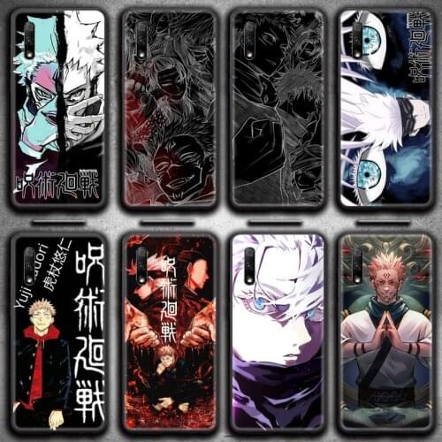 Hot Anime Jujutsu Kaisen Yuji Phone Case for Huawei Honor 30 20 10 9 8 8x 8c v30 Lite view 7A pro
