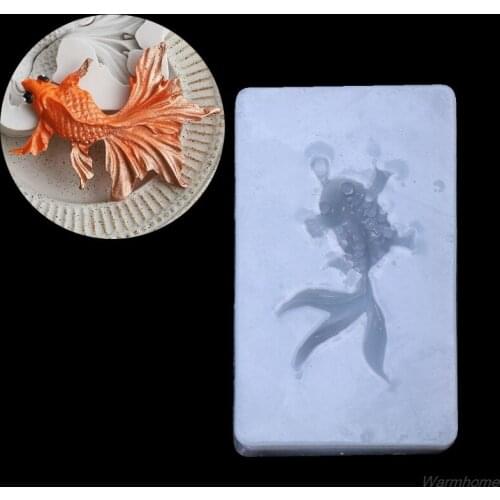 Goldfish Pendant Liquid Silicone Mold DIY Resin Jewelry Making Craft ToolN23 20 Dropshipping