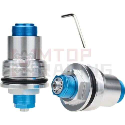 Preload Fork Caps For Kawasaki ZR1200 ZRX1200 2001-2003 43mm Hexagon Fork Bolts 2001 2002 2003