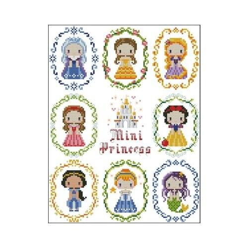 G Counted Cross Stitch Kit Fan blowing a fan Handmade Needlework For Embroidery 14ct Cross Stitch SODA G135