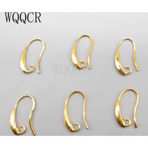 NEW 8X20 Three Colors 10x DIY 925 Sterling Silver Jewelry Results Golden Silver Rose Gold Hook Earrings Clip Ring Stud Earrings