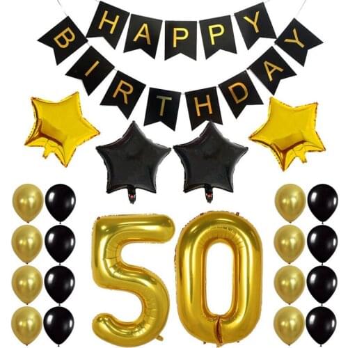 Popular Birthday Party Home Christmas Decoration Aluminum Balloon Foil Set