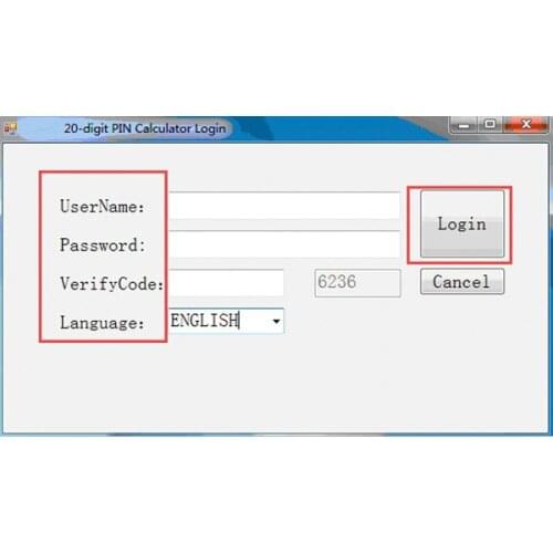 V6.0 NEW BCM Modules Pin Code Calculator for Nissan with 2000 / 1000 Tokens Support 20 Digit Code Online Calculate