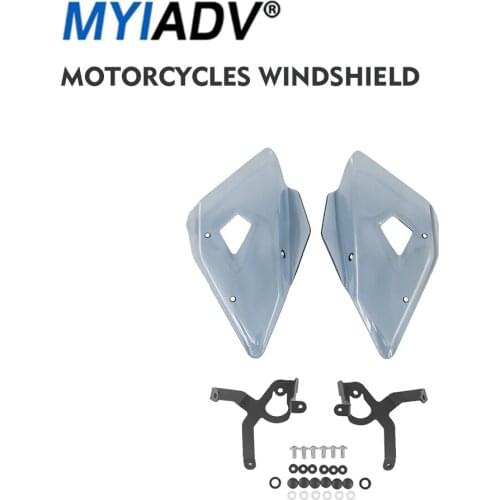 Upper Windscreen Windshield For BMW R1200GS R1250GS LC Adventure F850GS F750GS Motorcycle Turn Signal Wind Deflector 2013-2021