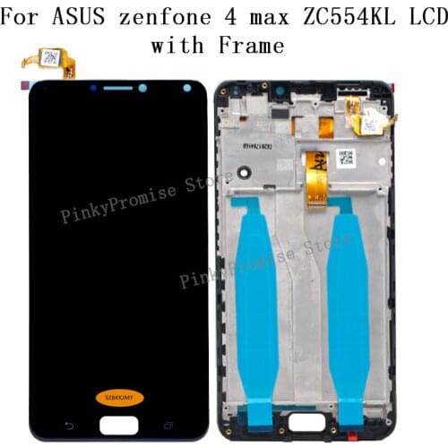 For 5.5" ASUS Zenfone 4 Max ZC554KL LCD Display Touch Screen Digitizer Assembly Zenfone 4 MAX Replacement For ASUS ZC554KL LCD