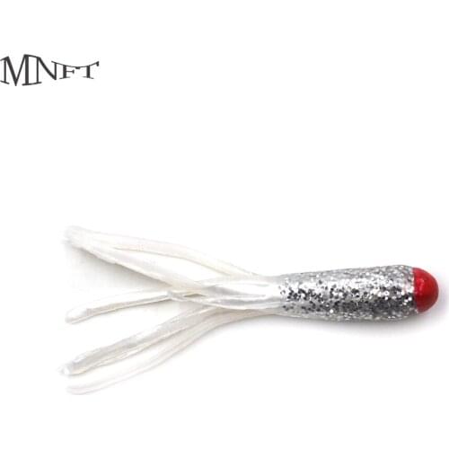 MNFT 200Pcs 4.5cm/0.5g Colorful Freshwater Lure Tube Baits Pesca Fishing Accessories Worms Grub Lure Free Shipping Wholesale