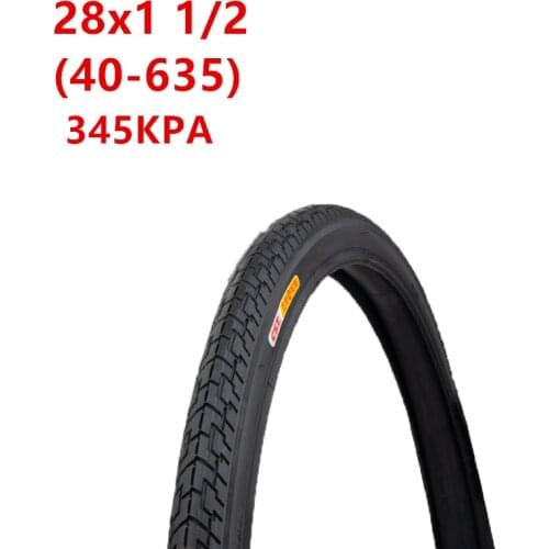 40-635 28*1 1/2 Bike Tires For Traditional Old Style Bicycle 28 inch Bike Tire 28x1 1/2 28 Inch Bicycle Tires Cycling Tyre 28"