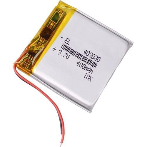 403030 3.7V 400mAh Rechargeable li-Polymer Battery For DVR GPS PSP PDA MP3 MP4 bluetooth headset smart phone 043030 332832
