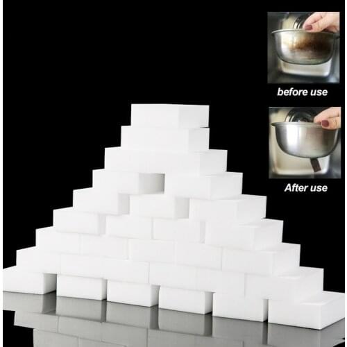 50PCS Magic Sponge Eraser Melamine Sponge Cleaning Sponge for Kitchen Office Bathroom Cleaner Cleaning Tools