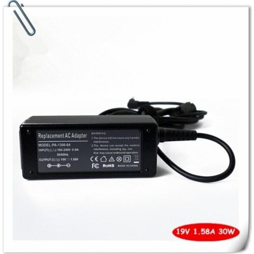 AC Adapter for Acer Aspire One A110 A150 D150 D250 ZG5 KAV10 KAV60 D150 D250 netbook AOA 10.1" Laptop Power Charger Plug 19V 30w