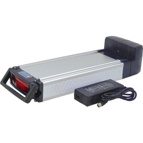 LiFePO4 battery 36V 10ah 10.5ah rear rack battery pack for ebike with charger
