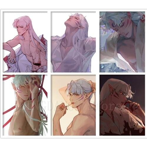 5D DIY Full Square Round Drill Diamond Painting Anime Cartoon Sexy Boy Diamond Mosaic Embroidery Cross Stitch Home Decor Gift