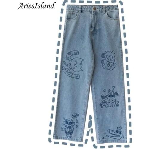 Женские свободные джинсы ARIES ISLAND China At AliExpress