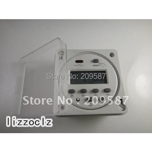 Rainproof AC 220V Digital Programmable Timer switch Relay With Weather Proof Box