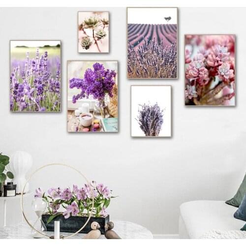 Flower Dry Grass Succulent Plants Wall Art Canvas Painting Nordic Posters And Prints Wall Pictures For Living Room Home Decor