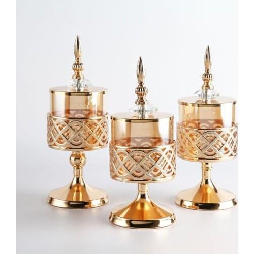 Candlestick Decoration Glass Dining Table Candlelight European Style Romantic Gifts Durable Wedding Props