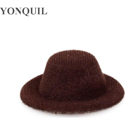 2"/5 CM 14 Color Mini Top Hats For Children Pillbox Party Hats Fascinator Base Show Headwear Occasion Show Headpiece 50Pcs/Lot