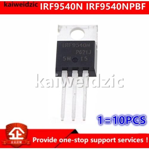 Kaiweikdic New imported original IRF9540NPBF IRF9540 TO-220 100V/23A P-Channel MOS FET transistor Integrated circuit