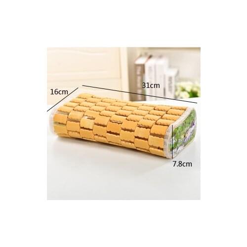 Summer Cool Pillows Head The Cane Makes Up Bamboo Piece Of Pe Hollow Weaving In Khan Steam Pillow Mahjong Care Tool Relax