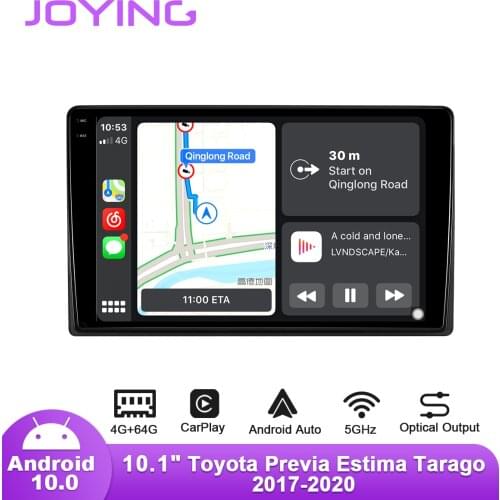 8" Android Radio Head Unit for Toyota Previa/Estima/Tarago 2017-2016 GPS DSP Carplay SPDIF Subwoofer ISP 2.5D Screen WiFi DAB