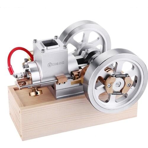 Metal Horizontal Hit and Miss Complete Engine Model Gas Stirling Engine with Hand Start Device 2020 new arrival
