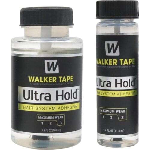 Professional Salon Grade Remover Tape Hair Lace Glue Adhesive Super Ultra Hold Glue