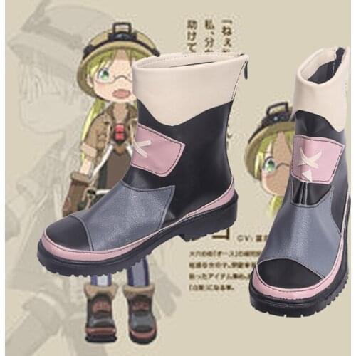 Made In Abyss Riko Cosplay Shoes Boots Halloween Carnival Party Cosplay Costume Accessories