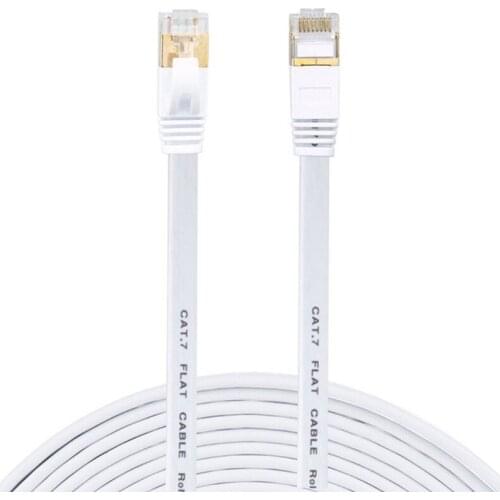 Q1JF 10Gbps Network Cable Cat7 Gigabit Ethernet LAN Cord Compatible with Laptop Switch Router PS5 PS4 3ft 6.5ft 10ft