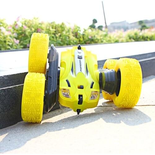 27MHz RC Stunt Car RC Car High Speed Tumbling Crawler Vehicle 360 Degree Flips Double Sided Rotating Tumbling
