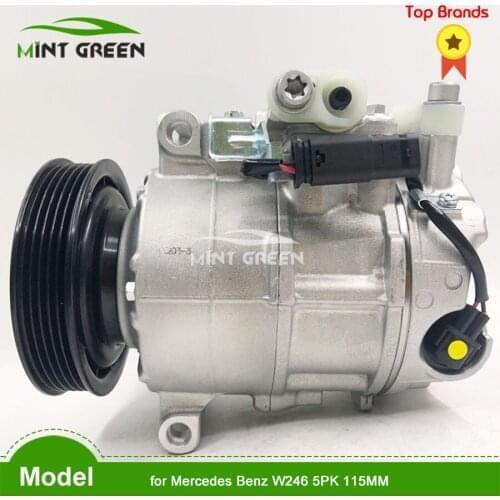 For compressor air compressor chinA for MERCEDES-BENZ W246 5PK 115MM air compressor ac