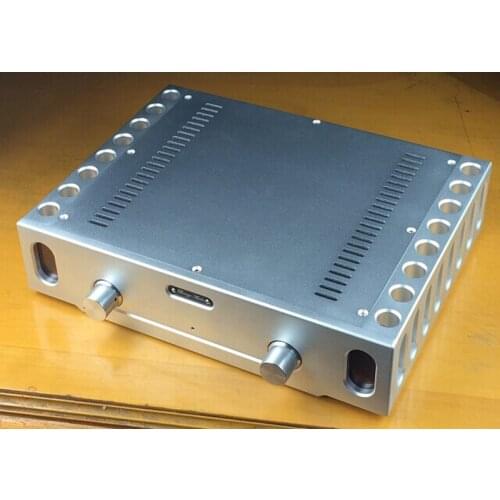 BZ3608B Aluminum enclosure Preamp chassis Power amplifier case/box size 361*85*270mm