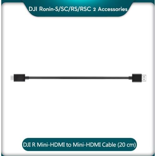 DJI R Mini-HDMI-compatible to Mini-HDMI-compatible Cable (20 cm) port in the DJI Ronin RavenEye Image Transmission System