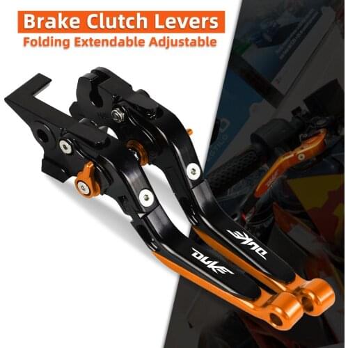 For 125Duke 200Duke 250Duke 390Duke RC125 RC200 RC390 RC 125 200 250 390 Duke Motorcycle Adjustable Brake Clutch Levers Grips