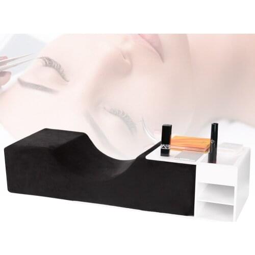 Eyelash Extension Pillow Flannel Salon Lash Pillow shelf Makeup Tools Grafting Ergonomic Support Extension Curve Salon
