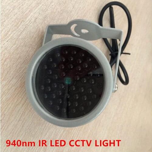 940nm IR LED illuminator Security Lighting 48PCS INSIVIBLE Infrared LED For Night Vision Surveillance CCTV Camera Fill light